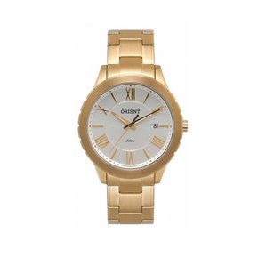 Relógio Orient Masculino Dourado Calendário