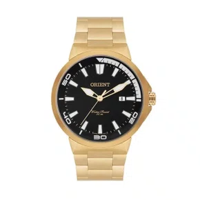 Relógio Orient Masculino Dourado Calendário
