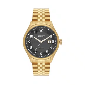 Relógio Orient Masculino Dourado Solartech