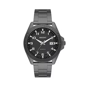 Relógio Orient Masculino Preto Preto Solartech
