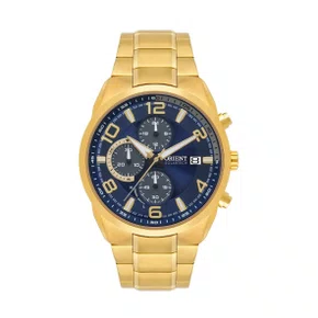 Relógio Orient Solartech Masculino Dourado