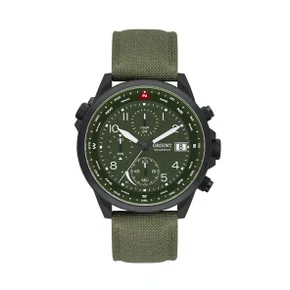 Relógio Orient Solartech Masculino Preto e Verde