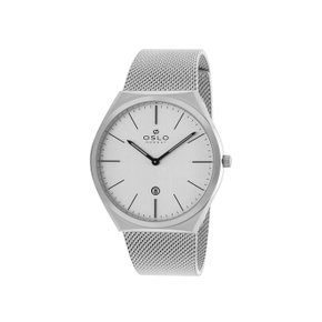 Relógio Oslo Masculino Prateado