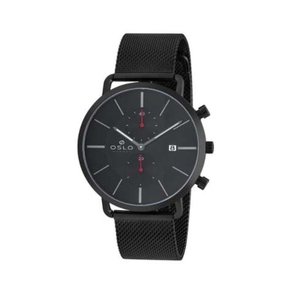 Relógio Oslo Unissex Cronógrafo Preto