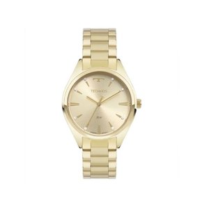 Relógio Technos Feminino Dourado com Pedrinhas