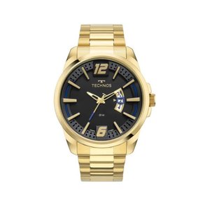 Relógio Technos Masculino Dourado Calendário