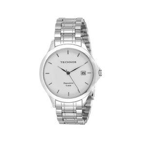 Relógio Technos Unissex Aço Calendário