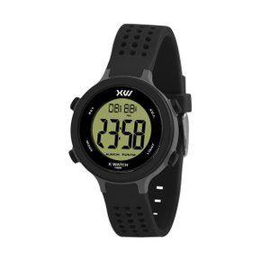 Relógio X-watch Infantil Digital Grafite e Preto