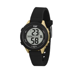 Relógio X- Watch Infantil Digital Preto e Dourado