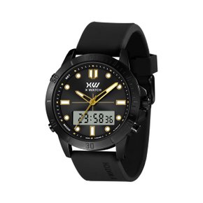 Relógio X-watch Masculino Anadigi Preto