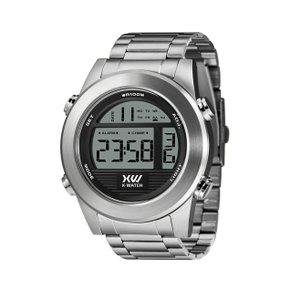 Relógio X-watch Masculino Digital Prata