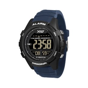 Relógio X-watch Masculino Digital Preto e Azul
