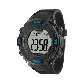 Relógio X-watch Masculino Digital Preto e Azul