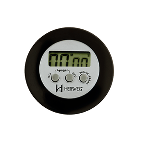 Timer Digital Herweg Alarme e Imã de Fixação