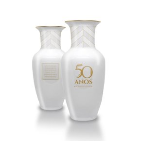 Vaso Diceart Xangai Bodas de Ouro