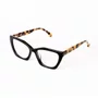 Armação para Óculos Emporio Glasses Preta Tigresa