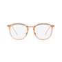 Armação para Óculos Ray Ban Marrom Translúcido