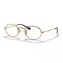 Armação para Óculos Ray Ban Dourado