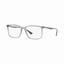 Armação para Óculos Ray Ban Masculino Cinza
