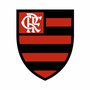 Berloque Prata Separador Coração Time Flamengo