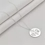 Colar Prata com Medalha Desenhada a Laser Filhos