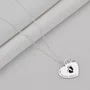 Colar Prata Princesa e Princípe Coração