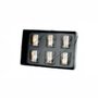 Conjunto Elegance 6 Copos Whisky Dourado