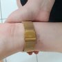 Kit Relógio Champion Dourado Elegance