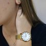 Kit Relógio Champion Elegance Feminino Dourado