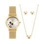 Kit Relógio Condor Disney Mickey Dourado