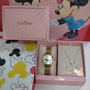 Kit Relógio Condor Disney Mickey Dourado