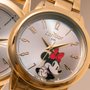 Kit Relógio Condor Disney Minnie Feminino Dourado
