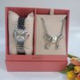 Kit Relógio Condor Feminino Pulseira Elástica