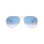 Óculos Solar Ray Ban Aviador Azul Degradê