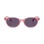 Óculos Solar Ray Ban Infantil Rosa Fosco