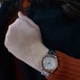 Relógio Bulova Feminino Prata/ Rose Calendário