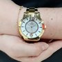 Relógio Champion Feminino Dourado Passion