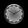 Relógio de Parede Herweg Aluminio Iluminação Noturna