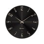 Relógio de Parede Herweg Sofisticado Preto