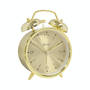 Relógio Despertador Herweg Retrô Dourado