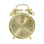 Relógio Despertador Herweg Retrô Dourado
