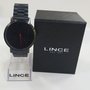 Relógio Lince Masculino Analógico Preto