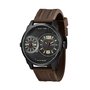 Relógio Lince Masculino Dual Time Preto