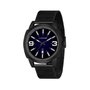 Relógio Lince Masculino Preto Mostrador Azul