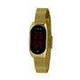 Relógio Lince Unissex Dourado Led Digital