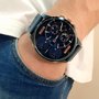 Relógio Orient Masculino Azul Xl