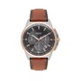 Relógio Orient Masculino Pulseira Couro Solartech