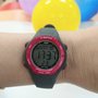 Relógio X-watch Infantil Digital Cinza e Rosa