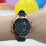 Relógio X-watch Infantil Digital Rose e Preto