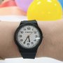 Relógio X-watch Unissex Preto Fundo Branco